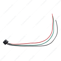 3 Contact Female Headlight Pigtail For H4 Halogen Bulb (Bulk)