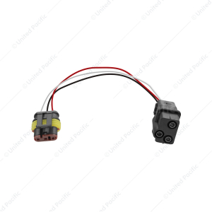 3-Way Molded Female Bullet Plug To 3-Way TE AMP Style 1.5mm Plug Adapter