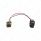3-Way Molded Female Bullet Plug To 3-Way TE AMP Style 1.5mm Plug adapter