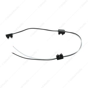 2-Prong Plug Wiring Harness With 6" Lead Between Plugs