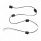 2-Prong Plug Wiring Harness With 6" Lead Between Plugs - 5 Plugs