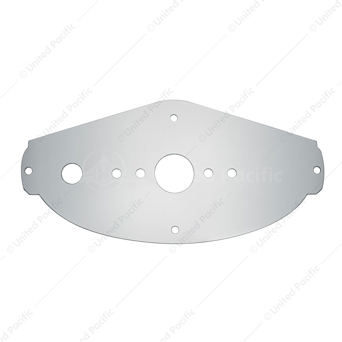 304 Stainless Steel Above Door Dome Light Plate For 2008-2017 Freightliner Cascadia