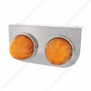 Stainless Light Bracket With 2X 9 LED Dual Function Watermelon GloLight