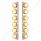 SS Front Air Cleaner Bracket With 12X 9 Amber LED Dual Function Watermelon GloLight For Peterbilt-Cl