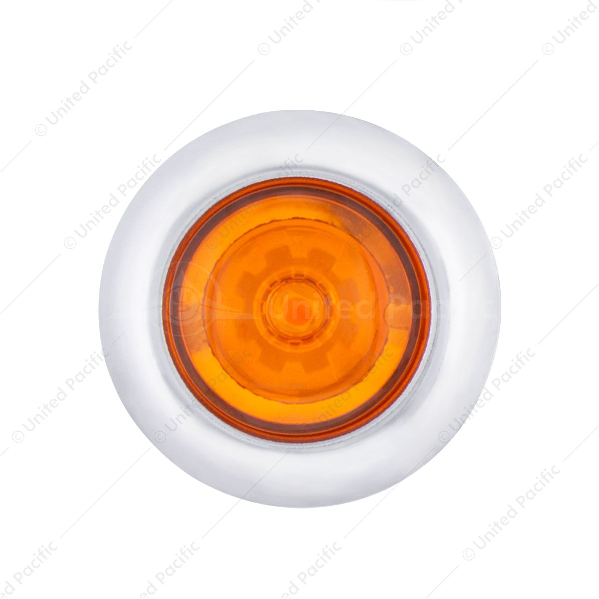 ArcBlast LED Dual Function 3/4" Mini Clearance/Marker Light - Amber LED/Amber Lens