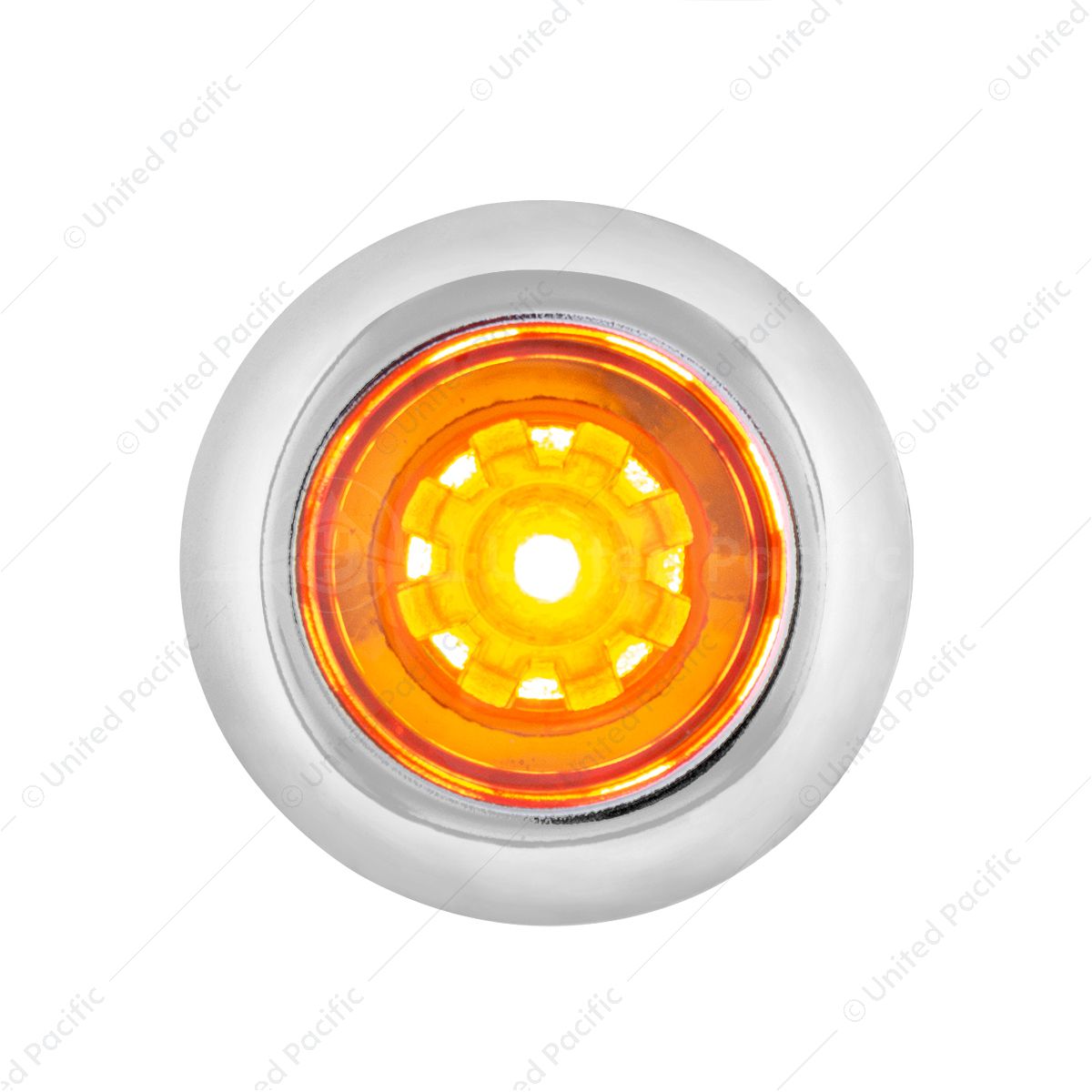 ArcBlast LED Single Function 3/4" Mini Clearance/Marker Light - Amber LED/Amber Lens