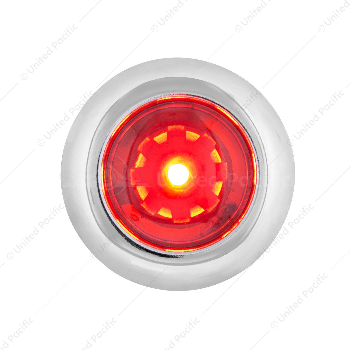 ArcBlast LED Single Function 3/4" Mini Clearance/Marker Light  - Red LED/Red Lens