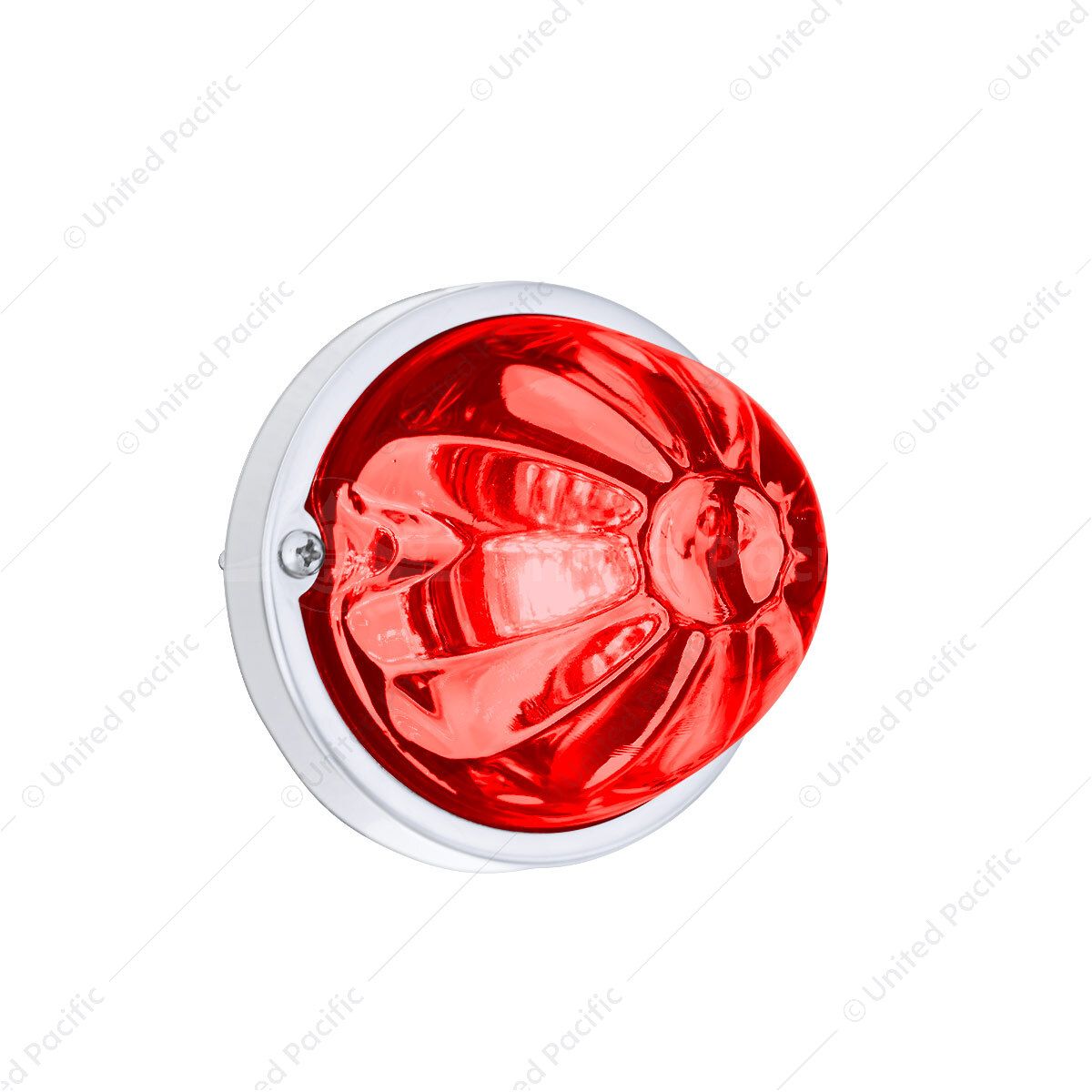 Glass Watermelon Light Kit With LED Light-Red LED/Red Lens