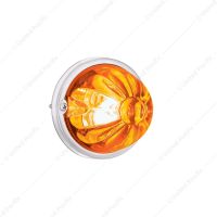 Glass Watermelon Light Kit With 2 LED Light-Amber LED/Amber Lens