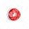 Glass Watermelon Light Kit With 2 LED Light-Red LED/Clear Lens