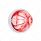 Glass Watermelon Light Kit With 4 LED Light-Red LED/Clear Lens