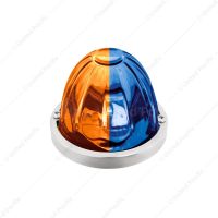 Double Fury 4 LED Glass Watermelon Light Kit-Amber & Blue LED