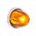UltraBurst Glass Watermelon Light Flush Mount Kit-Amber LED/Amber Lens