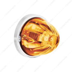 UltraBurst Glass Watermelon Light Flush Mount Kit-Amber LED/Clear Lens