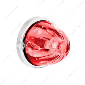 UltraBurst Glass Watermelon Light Flush Mount Kit-Red LED/Clear Lens
