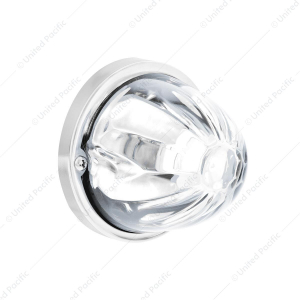 UltraBurst Glass Watermelon Light Flush Mount Kit-White LED/Clear Lens