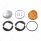 Glass Watermelon Light Kit For 3/4" Mini Light-Amber Lens