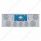 CR Rear Center Panel With 4X 7 LED 4" Reflector Light & 3X 13 LED 2-1/2" Light & Visor-Red LED/Clear