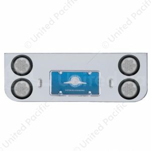 Chrome Rear Center Panel With Four 7 LED 4" Reflector Lights