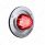 9 LED Dual Function GloLight Watermelon Sleeper Bunk Kit With 304 Stainless Steel Bezel-Red LED/Red
