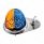304 SS Above Door Dome Light Kit W/ 17 LED Double Fury Watermelon For 1994-2025 KW W900-Amber & Blue