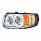 High Power 10 LED Chrome Headlight With 6 LED Turn & 100 LED Halo For 2008-2024 Peterbilt 389- Drive
