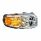 Chrome LED Headlight With LED Turn & Position Light Bar For Peterbilt 388(2008-2015) & 389(2008-2023
