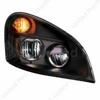 "Blackout" LED Headlight For 2008-2017 Freightliner Cascadia - Passenger