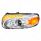 Chrome Projection Headlight With LED Turn & DRL For Peterbilt 389 (2008-2023) & 388 (2008-2015)- Dri