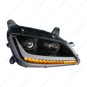 Projection Headlight With LED Position Light & Signal For 2012-2021 Peterbilt 579