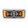 10 High Power LED "Blackout" Projection Headlight With LED Turn Signal & Position Light Bar - Passen