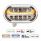 ULTRALIT PLUS High Power 10 LED Projector Chrome Headlight With SS Peterbilt 359 Style Housing - Dri