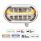 ULTRALIT PLUS High Power 10 LED Projector Chrome Headlight With SS Peterbilt 359 Style Housing - Pas