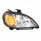 Chrome LED Headlight For 2001-2020 Freightliner Columbia - Passenger