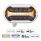 ULTRALIT PLUS High Power 10 LED Projector Black Headlight With SS Peterbilt 359 Style Housing - Driv