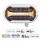 ULTRALIT PLUS High Power 10 LED Projector Black Headlight With SS Peterbilt 359 Style Housing - Pass