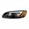 Black LED Headlight For Peterbilt 386 (2005-2015) & 387 (1999-2010) - Driver