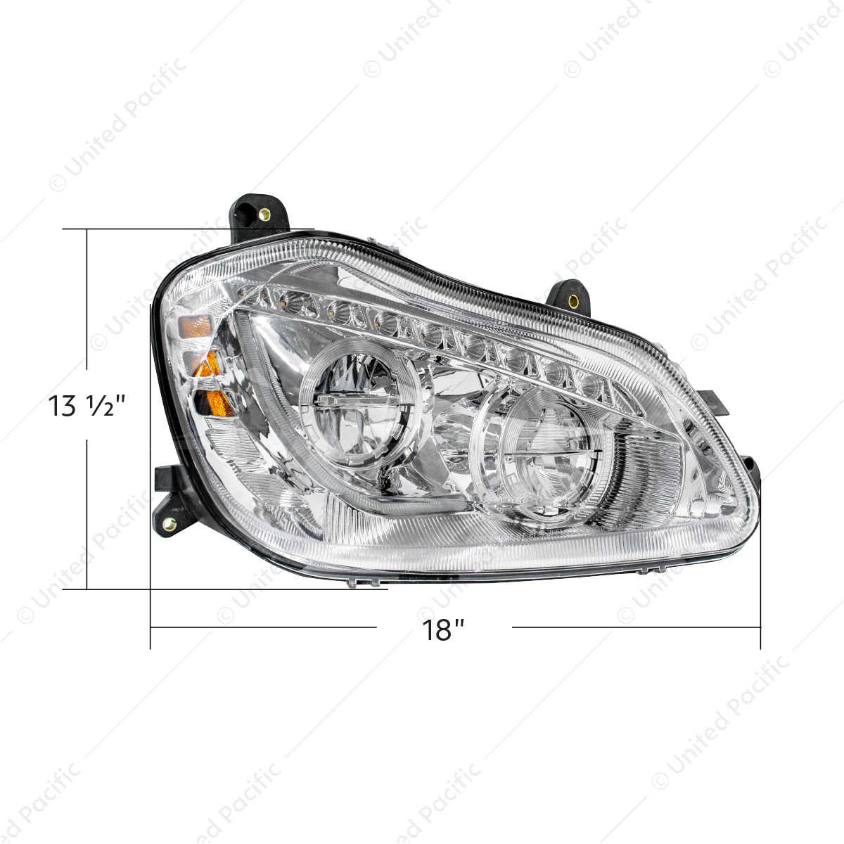 truck.upauto.com: High Power 45 LED Chrome Headlight With
