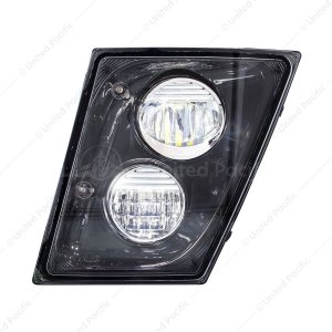 2 High Power LED Driving Light & Fog Light For 2003-2017 Volvo VNL