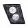 2 High Power LED Black Driving Light & Fog Light For 2003-2017 Volvo VNL - Passenger/Right