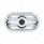 Full LED Projector One-Piece Style Chrome Headlight For Dual 5-3/4" Headlight Housing