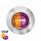 2 LED 3/4" Mini Double Fury Light (Clearance/Marker) - Amber & Purple LED/Clear Lens