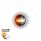 Double Fury 2 LED 3/4" Mini Clearance/Marker Light-Amber & White LED/Clear Lens