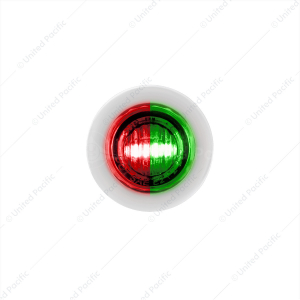 2 LED 3/4" Mini Double Fury Light With Clear Lens (Clearance/Marker)