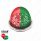 17 LED Watermelon Double Fury Light Flush Mount Kit With Low Profile SS Bezel - Red & Green LED/Clea