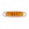 5-3/4" Wide 3 LED ViperEye Light (Clearance/Marker) - Amber LED/Amber Lens