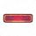 10 LED Rectangular Abyss Light (Clearance/Marker) - Red LED/Red Lens