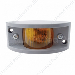 Small Narrow-Rail Light (Clearance/Marker) - Amber Lens