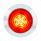 6 LED 1-1/4" Dual Function Light (Clearance/Marker)-Red LED/Red Lens