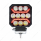 10 LED High Power LED Work Light With "U" Light Guide-Red